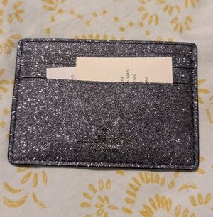 Kate Spade Glitter Card Holder